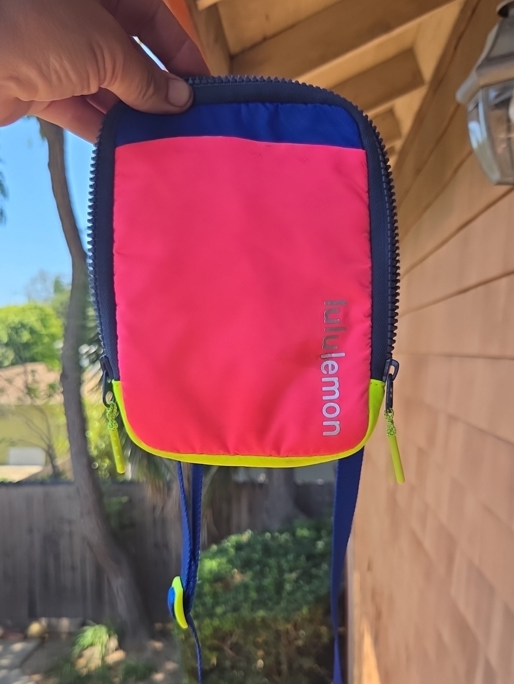 Lululemon Neon Pink Crossbody Pouch